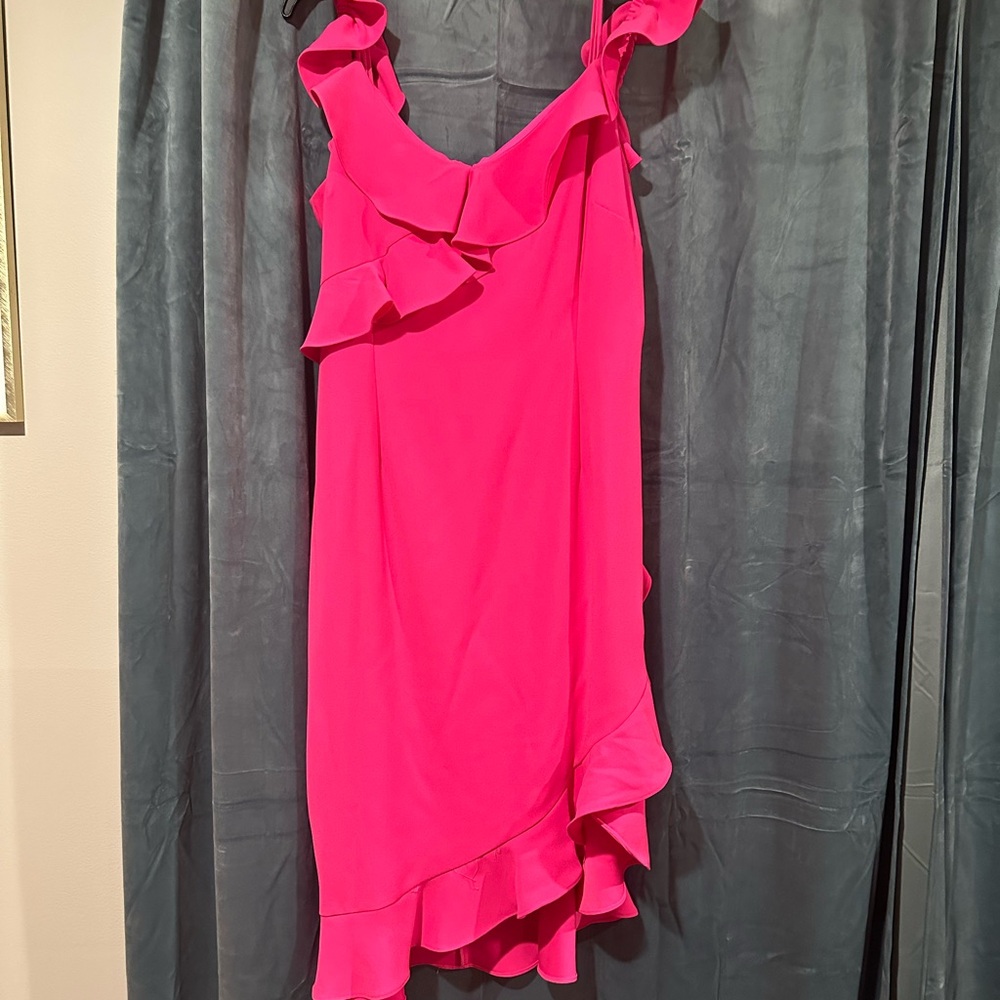 Gianni Bini Pink Ruffle Dress